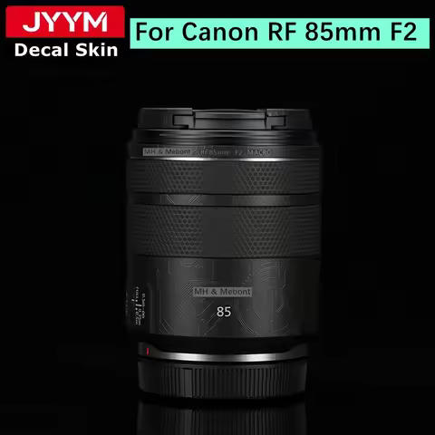 For Canon RF 85mm F2 Decal Skin Vinyl Wrap Anti-Scratch Film Camera Lens Protective Sticker RF85mm R