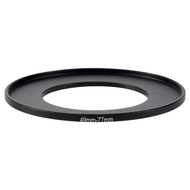 (KWIN) Camera Lens Filter Step Up Ring 49mm-77mm Adapter Black