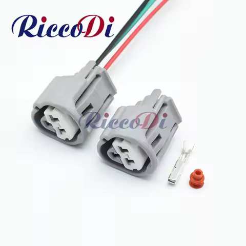 1 Set 3 Pin Female 6189-0486 Automotive Connector Water Temperature Sensor Plug Socket For Toyota