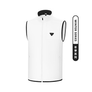 PXG เสื้อกั๊กกอล์ฟ  สำหรับผู้ชาย เสื้อแจ็คเก็ตกีฬากอล์ฟขนแกะ เสื้อกั๊กทันสมัยและสวมใส่สบาย #PXG2401