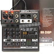 Mixer Ashley SmallBerry small berry 4 Channel 99 Effeck 99 dsp Reverb 24bit Original
