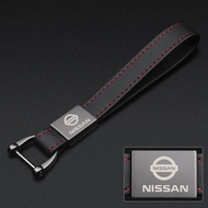 Car Key Chain Holder Key Rings Pendant for Nissan Juke Note Versa 350Z Almera X-Trail Xterra 370Z Qa