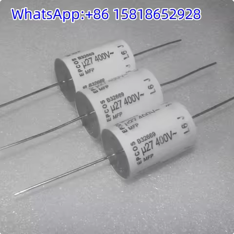 2pcs EPCOS MFP 400V 0.27UF 800V U27 Axial Film Capacitor B32669S7274J