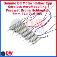 Hollow Cup Motor Dynamo Aircraft Drone Helicopter 7mm 714 716 720