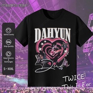 Kpop Fan Support Oversized T-Shirt, TWICE Dahyun Graphic Tee, Fashion Trends, Concert Souvenir Tops
