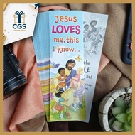 Bible Bookmark, 25's Pack, Jesus Love Me This I Know, 1 John 4:19 KJV