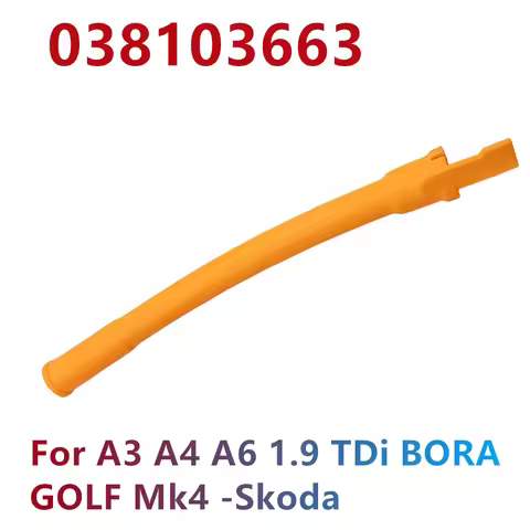 New Oil Dipstick Guide Tube 038103663 Oil Dipstick Catheter For A3 A4 A6 1.9 TDi BORA GOLF Mk4 -Skod