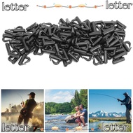 LETTER 200PCS Rotating Snaps, Plastic Lightweight Clevis Snaps, Portable 13mm Black Spinner Snaps Lu