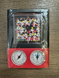 Sega Mickey Mouse Desk Clock with Thermometer & Hygrometer 米奇老鼠座枱時鐘