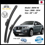 🔥 MR WIPER🔥 BMW X6 E71 (2008-2014) MR WIPER JAPAN TECHNOLOGY WIPER BLADE WINDSCREEN WIPER