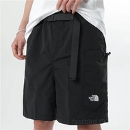 外國預訂 The North Face 拼色刺繡logo 薄款男短褲 3色選