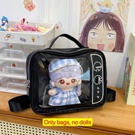Halloween New TV Model Ita Backpack Cute Girl Transparent Bag DIY Display Shoulder Bag Fashion Fun R