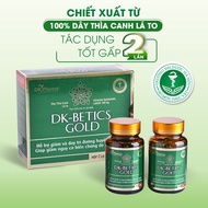 COMBO 5 HỘP Viên tiểu đường dây thìa canh lá to DK Betics GOLD - DK Pharma hỗ trợ hạ và ổn định đườn