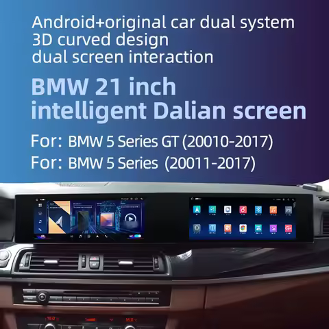 Dual Interactive Screen Android Touch Carplay 360 GPS Navigation Carplay for BMW 5 Series 5 SeriesGT