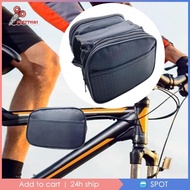 [Prettyia1] Front Bag Handlebar Bag Saddle Bag Portable Carrier Front Frame Pouch, Bike Phone Bag for Mountain Road Bike