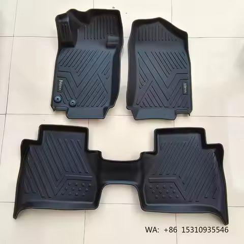 3D 5D TPE Custom Car Floor Mats Full Set Waterproof Anti Slip Auto Interior Carpet Accessories