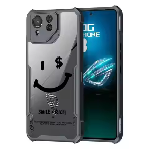 Phone Casing For Asus ROG 9 9 Pro 9 FE 8 8 Pro Case Transparent Ultra Thin Acrylic Shockproof Fall P