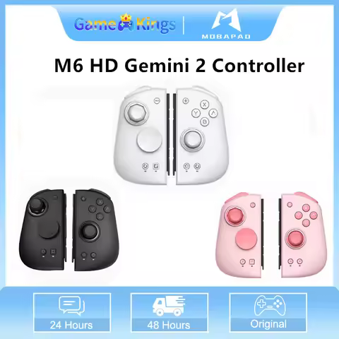 MOBAPAD M6 HD Gemini 2 Controller with Receive BLACK MYTH For Nintendo Switch OLED Joypad Hall Joyst