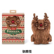 ชุด FUGGLER ของแท้สำหรับเทศกาลคริสต์มาสตุ๊กตาเก็บฟันมอนสเตอร์ตุ๊กตาตุ๊กตาขยับแขนขาได้จี้ตุ๊กตาตุ๊กตา