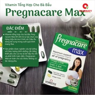 (With Sub-label) British prenatal vitamins Pregnacare Max
