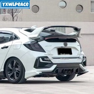 Type-R Style Rear Trunk Lip Spoiler Wing Car Accessories For Honda Civic 2016 2017 2018 2019 2020 10