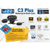 id221 C3 Plus Front & Back Motorcycle Camera DVR DASHCAM VIDEO CAM CAMCORDER ACTION CAMERA