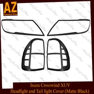 Isuzu Crosswind XUV 2013-2015 Headlight and Tail light Cover (Matte Black)
