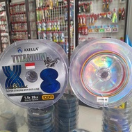 AXELLA Titanium Super Strong Braided Line 0.16mm PE Line X8 / X6
