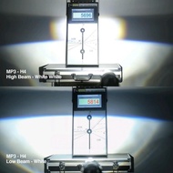 Luminos MP3 Mini Projector Motorcycle Main Led Lamp H4 MP1 Hi-Lo 30 Watt