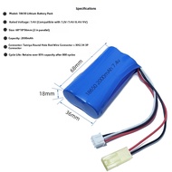 Multi-purpose Lithium Battery 3.7-7.4v