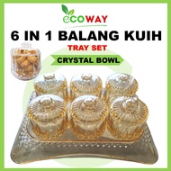Premium QUALITY Royal Balang Kuih 6Pcs/used Kuih Raya/Biskut Cookies Snack Containers