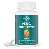 N-Acetyl Cysteine Ethyl Ester 100mg - More Absorption Than 1000mg NAC - with Glycine 600mg - Benefit