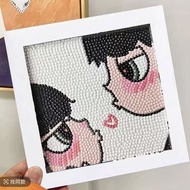 Mainan Diy Diamond Painting Edukasi Bingkai  Lukisan 5D DIY Diamond Painting Full Drill