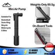 [SG Stock]Air Pump Portable Mini Bike Pump - 120PSI High Pressure Pocket Air Pump