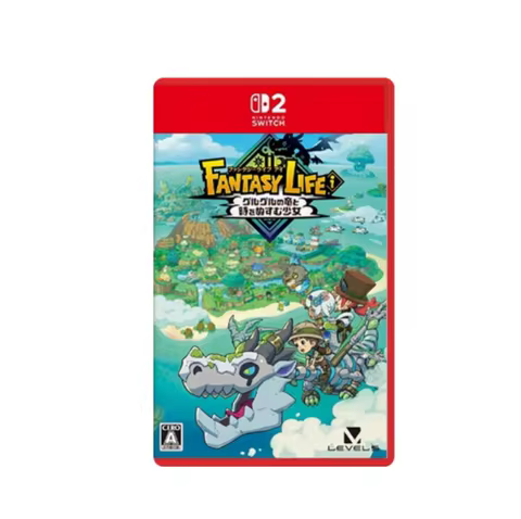 Nintendo Switch 2 Game - Fantasy Life i Guruguru Dragon and the Timeless Girl - Games Physical Cartr