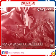 RG 1/144 Sazabi [Clear Color]