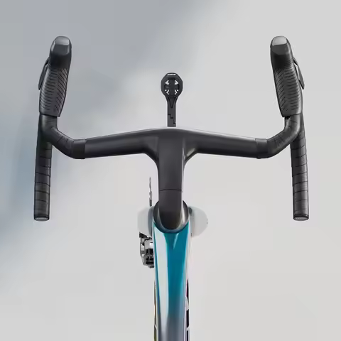 Integrated Handlebar Computer Mount Compatible With Gopro/GPS/Garmin/Bryton/Wahoo Aluminum Alloy For