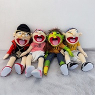 SCIENCE TOO25SC5 Talk Show Hand Puppet Jeffy Boy Mom Working Mouth Funny Puppet's Toy Gift Party Props Soft Plush Toy Kid