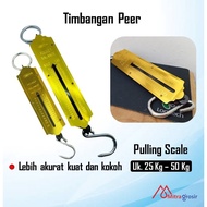 50 kg Besot Pull-Out Scale 25 kg Manual Hanging Spring Scale for Luggage