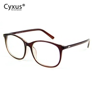 Cyxus Dark Brown Computer Glasses Anti Blue Light Eyestrain Men/Women