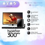 VF I Vinnfier Bluetooth Soundbar with Subwoofer - HyperBar 300 BTU