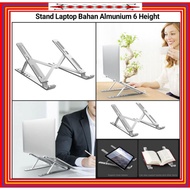 Nuoxi Foldable Adjustable Aluminum Laptop Stand 6th Height