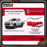 Polymann Mitsubishi Triton MQ/MR (2015 - Present) Leaf Spring Performance PU Bush