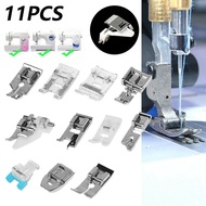 11Pcs Sewing Machine Presser Feet Tool Kit Multifunction Metal Sewing Foot For Brother Singer Janome Sewing Machine Accessories
