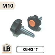 M10 KNOB STAR ONLY - KNOP - KNOB STAR Key 17 - KNOP STAR