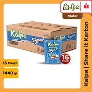 1 Karton Wafer Kalpa Share it Wafer Cokelat Kelapa