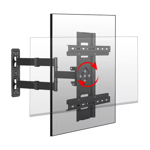 Modern Universal TV Wall Mount for 32-60 Inch TVs, 28KG, 90 Degrees Rotate Horizontally/Vertically O