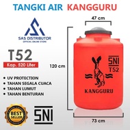 TANGKI AIR / TANDON / TOREN AIR 500 LITER KANGGURU T 52 ORANGE &amp; BIRU
