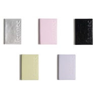 Fennec - Crinkle / Metallic Passport Case (8 colors) / silver pink black lavender mint 2023 new leat