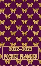 2022-2023 pocket planner: 2 Year Monthly Pocket Planner, Agenda & Organizer with 24 Months Spread Vi
